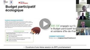 Webinaire présentation appel à projets géothermie en Ile-de-France